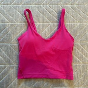 LULULEMON SONIC PINK ALIGN TANK